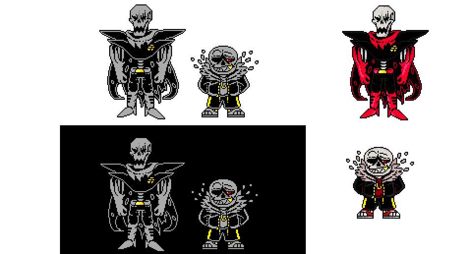 Under_$!?~# : Last AU  Ink!Sans Sprite by Mikim505 on DeviantArt