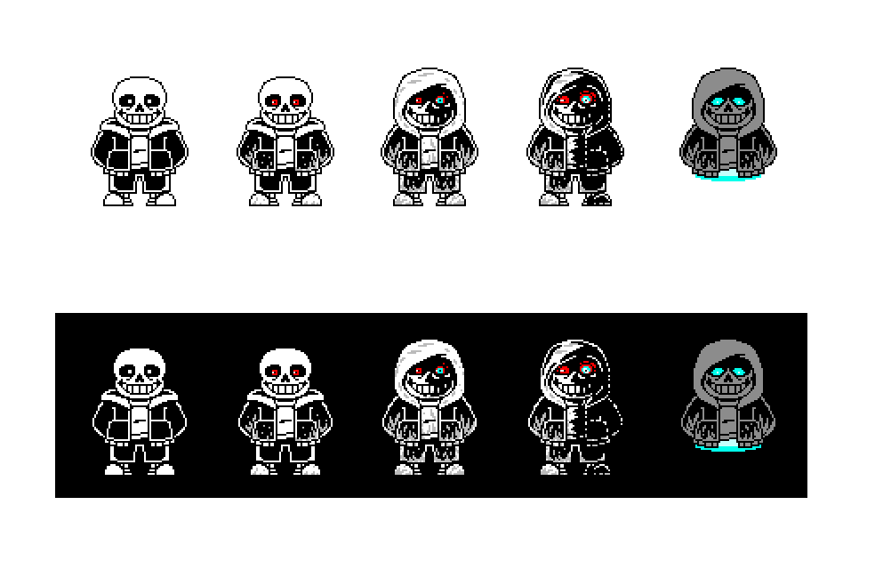 DustTale Sans Battle Sprite (My Take) by MatTheSleepyBoi on DeviantArt