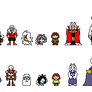 Swapfell Classic overworld sprites