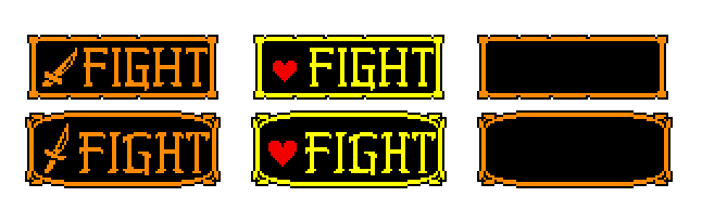 Code Button Undertale Undertale buttons sprites by NSEI1903 on DeviantArt