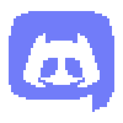 Not mine but made by someone in a discord server I'm in. It's a logo a  discord server : r/PixelArt