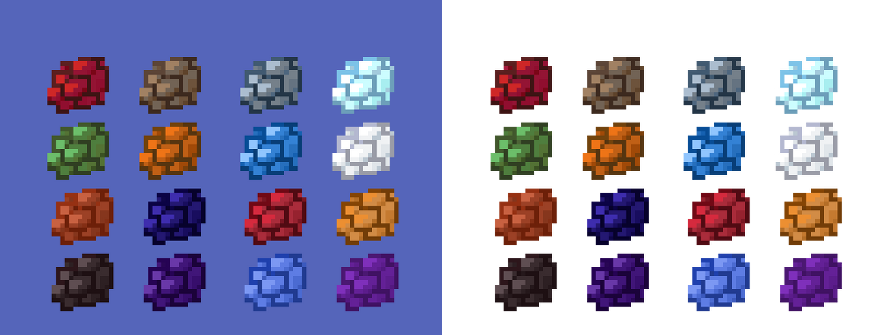 Minecraft Ice and Fire mod Dragon scales V2 by NSEI1903 on DeviantArt