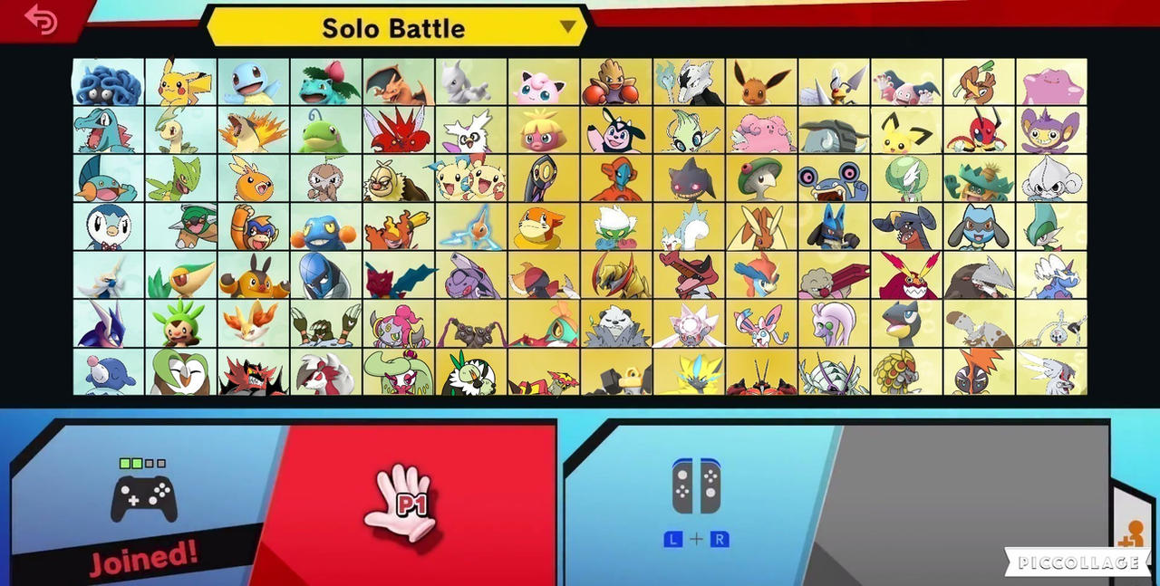 Pokemon Smash Roster by FakemonNPhotos on DeviantArt