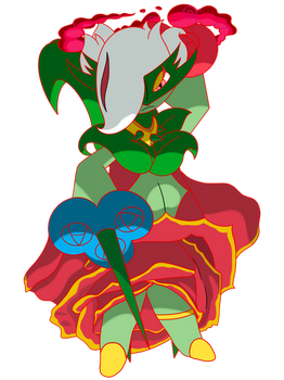 Mega Roserade Fakemon Fakemon-United | DeviantArt