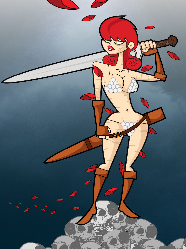 Red Sonja color