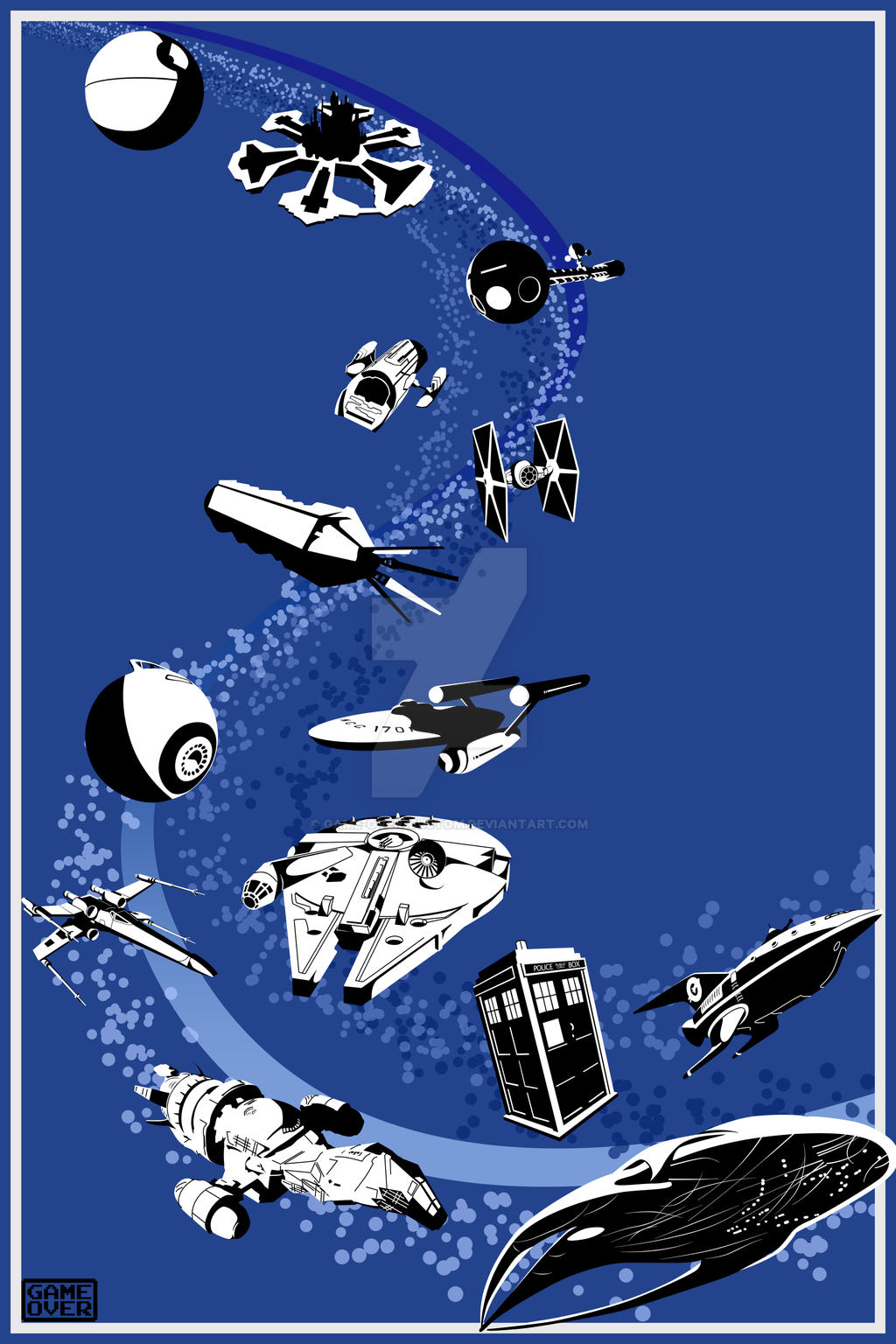 Poster: Ships in Space