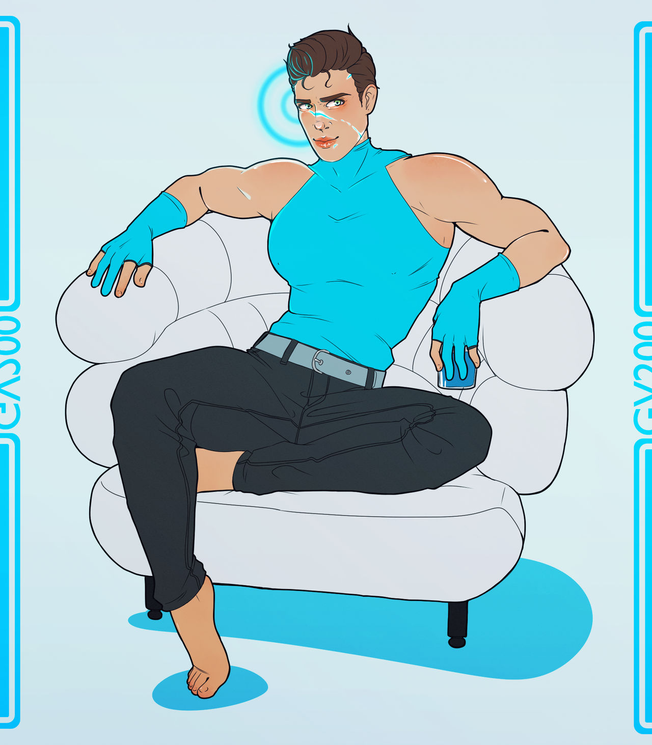 FA-Reverse Gavin Reed by Arietis-Art on DeviantArt