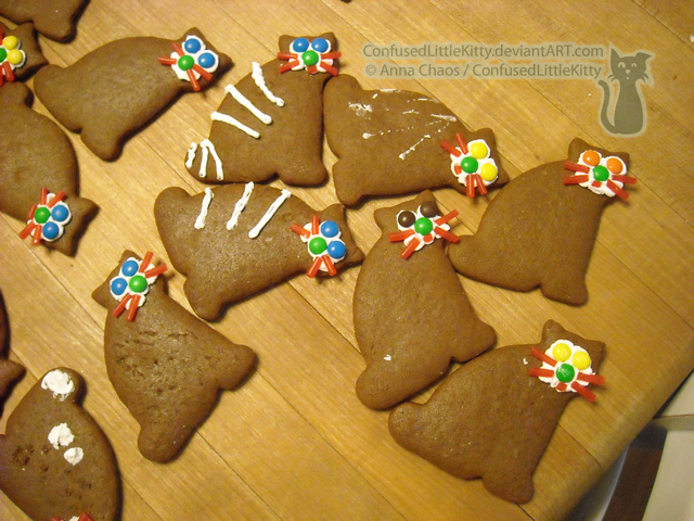 Gingerbread Cats 06