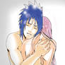Sasuke embrace