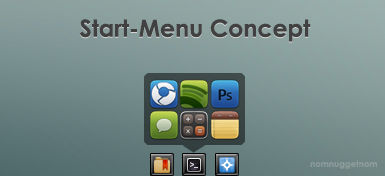 Start-Menu Concept by NomNuggetNom on DeviantArt