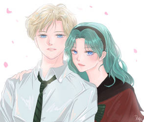 Haruka and Michiru