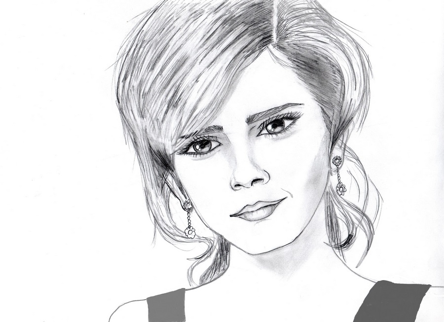 Portrait Emma Watson