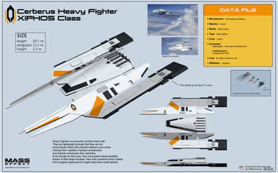 Cerberus Heavy Fighter Xiphos class