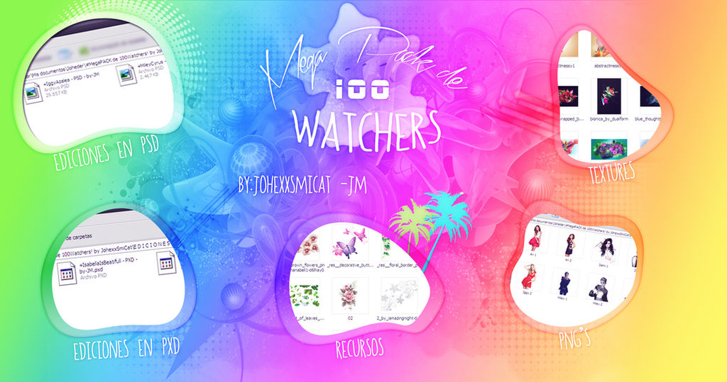 Pack de 100 Watchers by: JohexxSmiCat, -JM