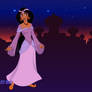 Princess Jasmine in her Engagement Dress