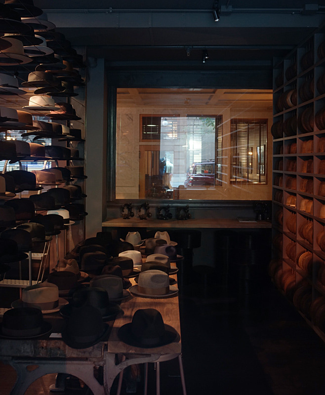 Hat shop - Back room