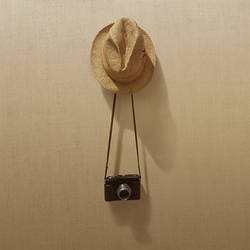 Hat, Camera, Wall