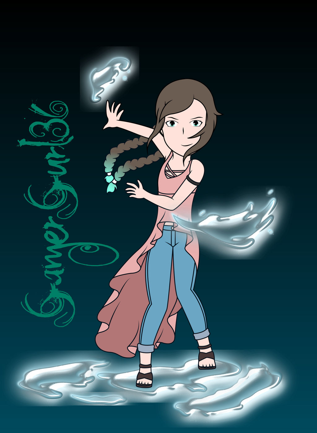 Beyblade Burst Gt Oc Daelyn Akane By Gamergurl36 On Deviantart