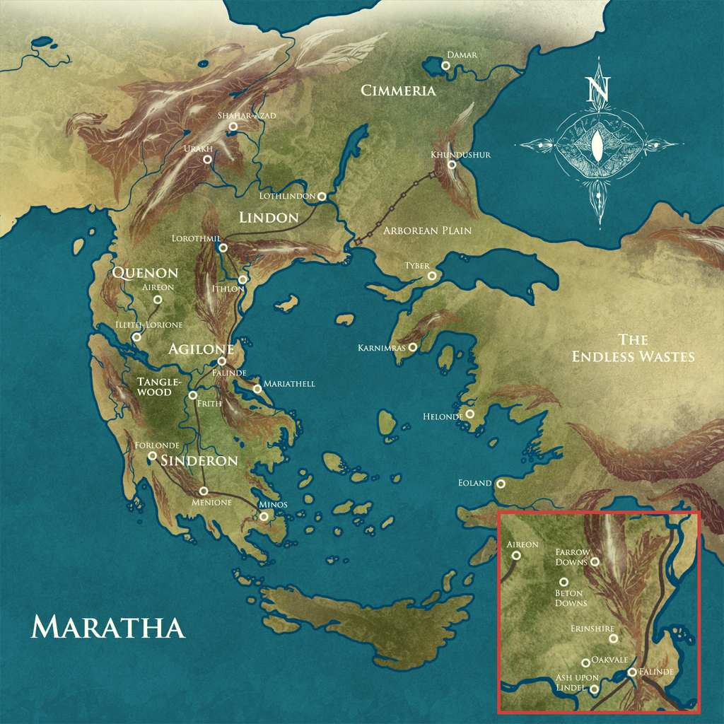 Fantasy Map - Maratha