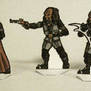 Klingon 28mm paper miniatures