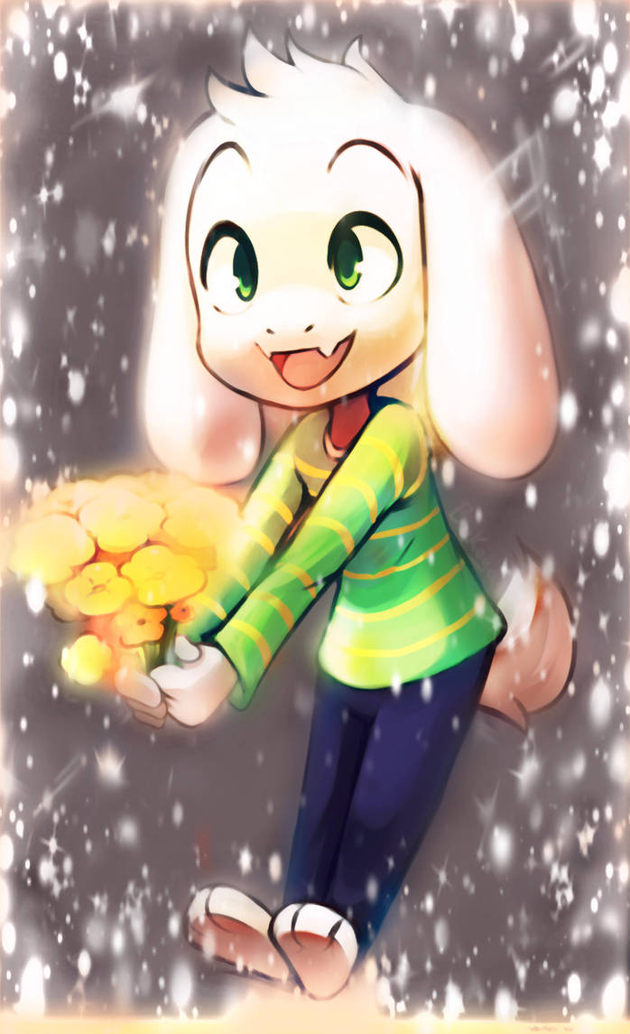 Undertale asriel by GirlNinjaCat on DeviantArt