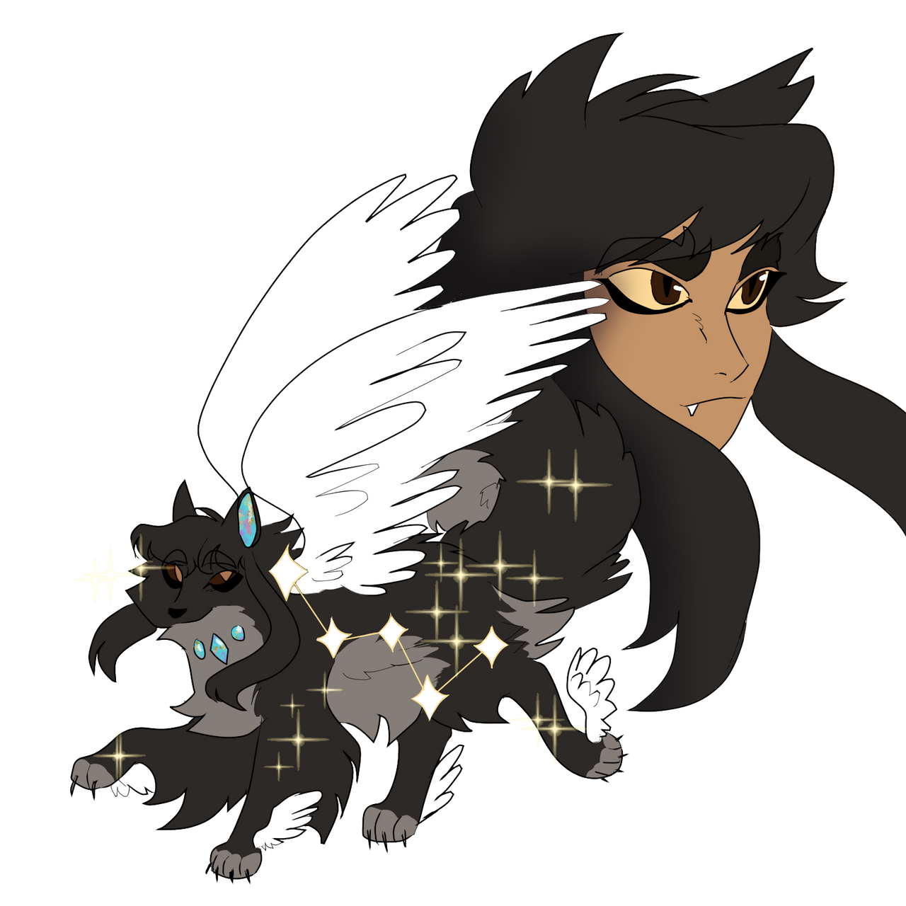 (Nonsenseverse) Silas' demon form by RUINEDZOO on DeviantArt