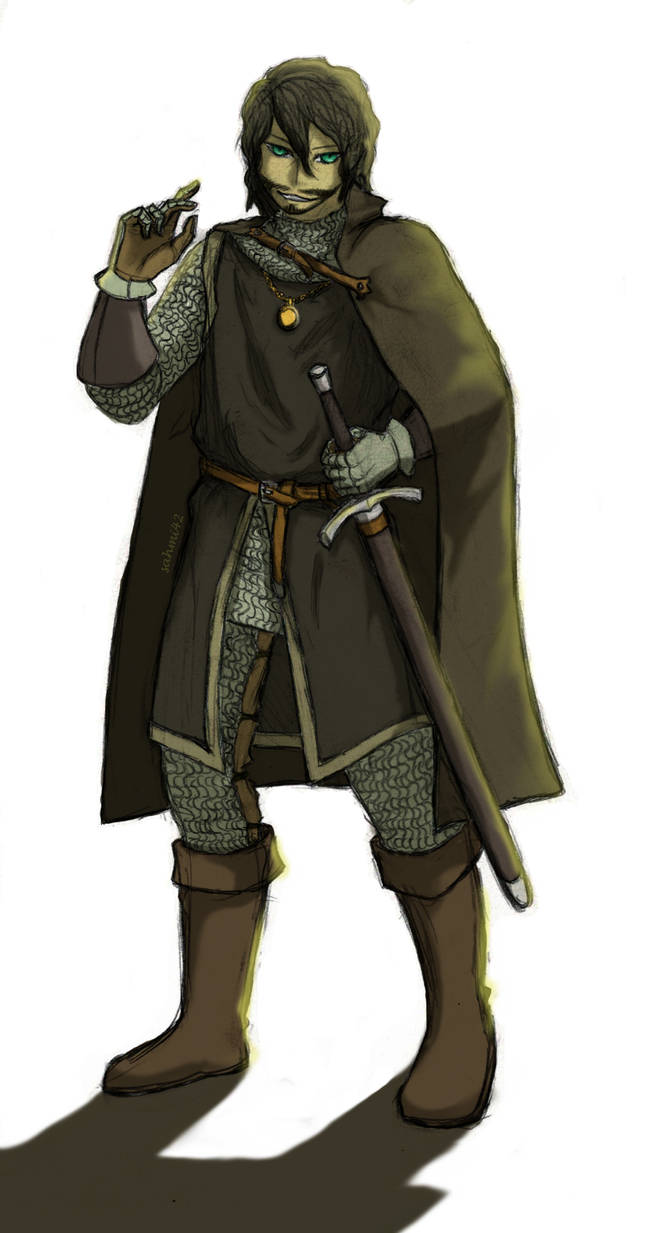 Paladin in Chainmail by sahmi42 on DeviantArt