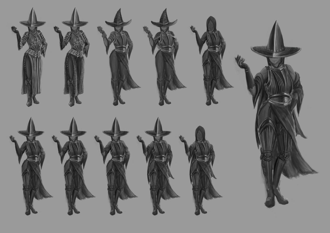 arcane mage by https: yulcha on @deviantart Images... Concept - Female Arcane User Armored Mage by sahmi42 on DeviantArt
