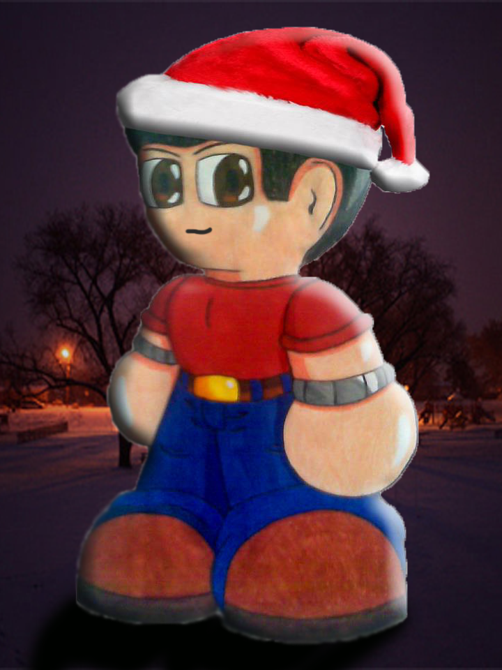 Me, Chibi Color. Merry christmas