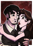 Commish - Lili and Victor by JoeHoganArt