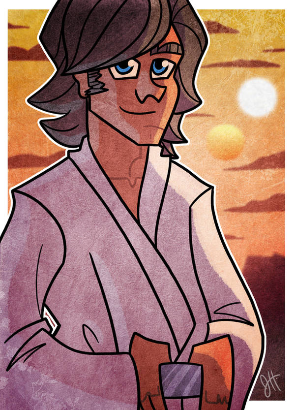 Luke Skywalker Digi SC by JoeHoganArt