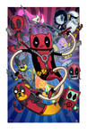 Deadpool Time - Collaboration With Mike Vasquez by JoeHoganArt