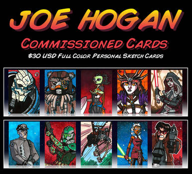 Commish - Even More Sketch Cards