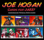 Commish - Cards for Jazz by JoeHoganArt