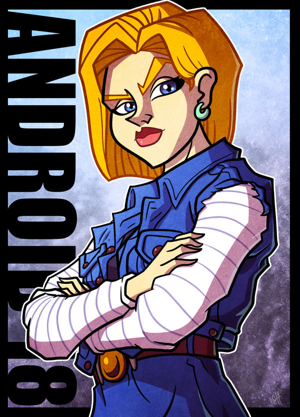 Android 18 By Joehoganart On Deviantart Android 18 By Joehoganart On Deviantart
