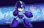 NYCC Print - Legacy - Mega Man by JoeHoganArt