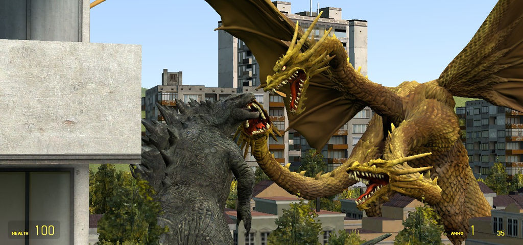 GMOD - Godzilla King of the Monsters (2019) by Probroart95 on DeviantArt