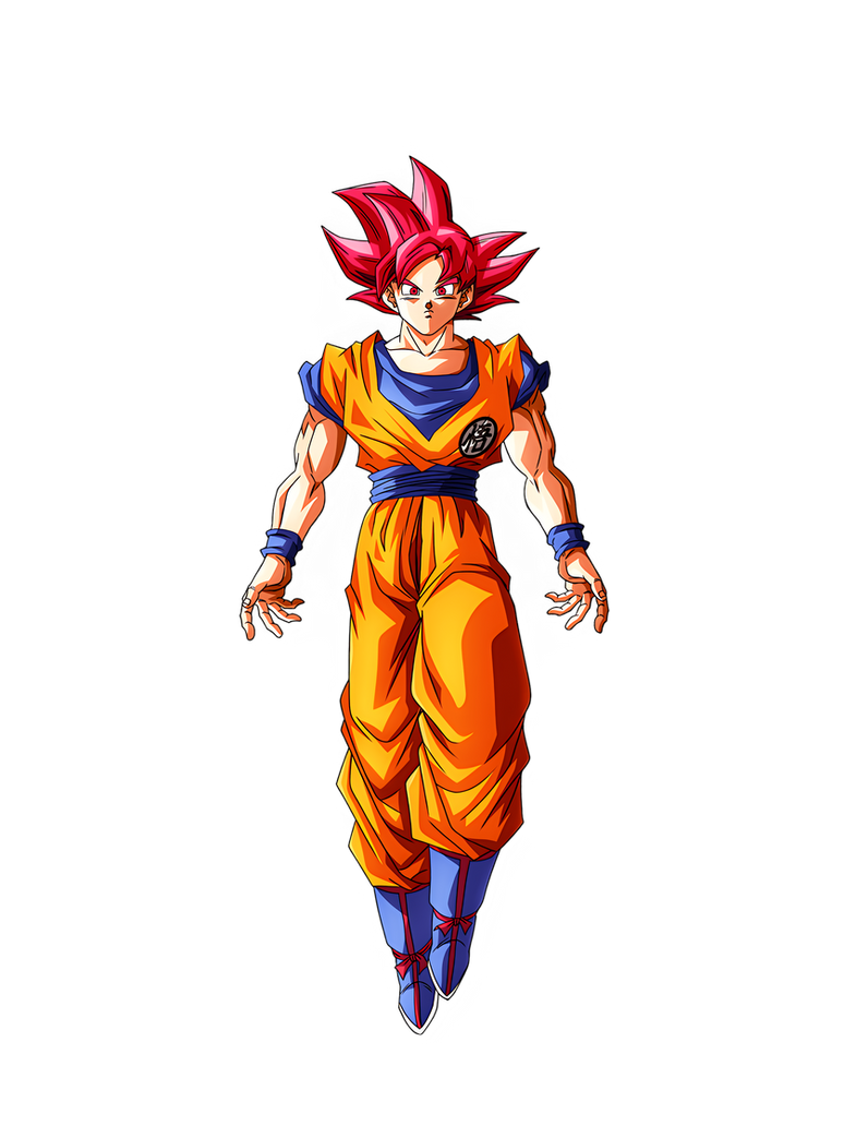 Ssg Ritual 4K Render PHY SSR Super Saiyan God Goku by Kyros0175 on DeviantArt