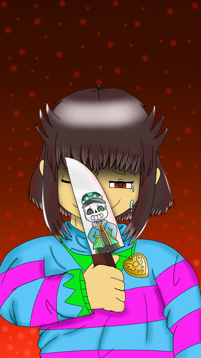 Frisk Getting Slaughtered Uraniumtale! Frisk (Genocide) by Mewichorange on DeviantArt