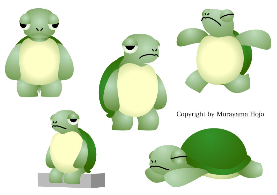 Turtle character sketch by MurayamaHojo on DeviantArt
