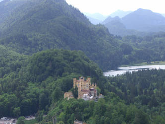 castle on a lake
