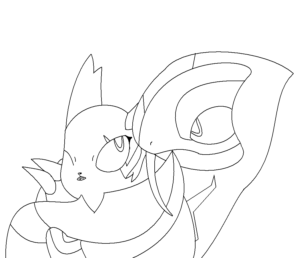 Zangoose and Seviper Lineart