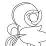 Snivy Lineart