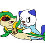 Snivy and Oshawott Cookie-CLRD