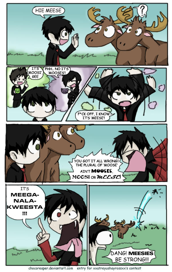Mooses Moosi Meese Wtf By Chocoreaper On Deviantart