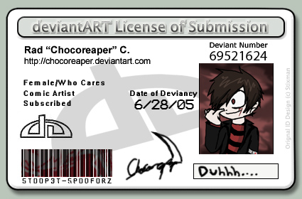 Meh dA license