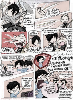 A7X comic - Instant Karma