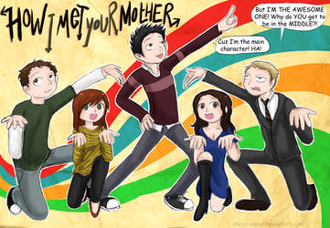 HIMYM - 5 Awesome Friends