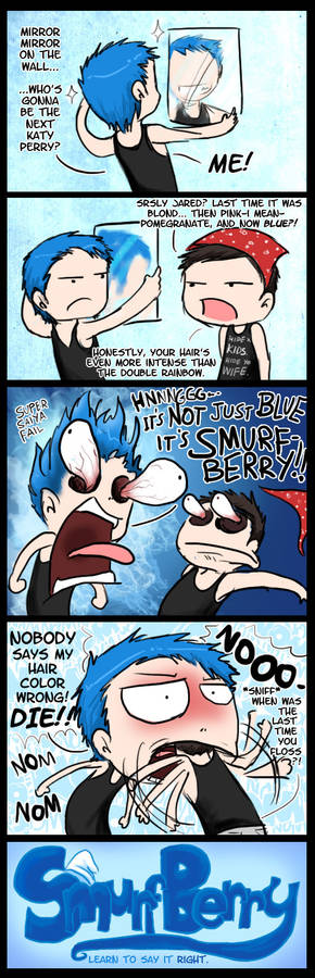 Smurfberry Hair