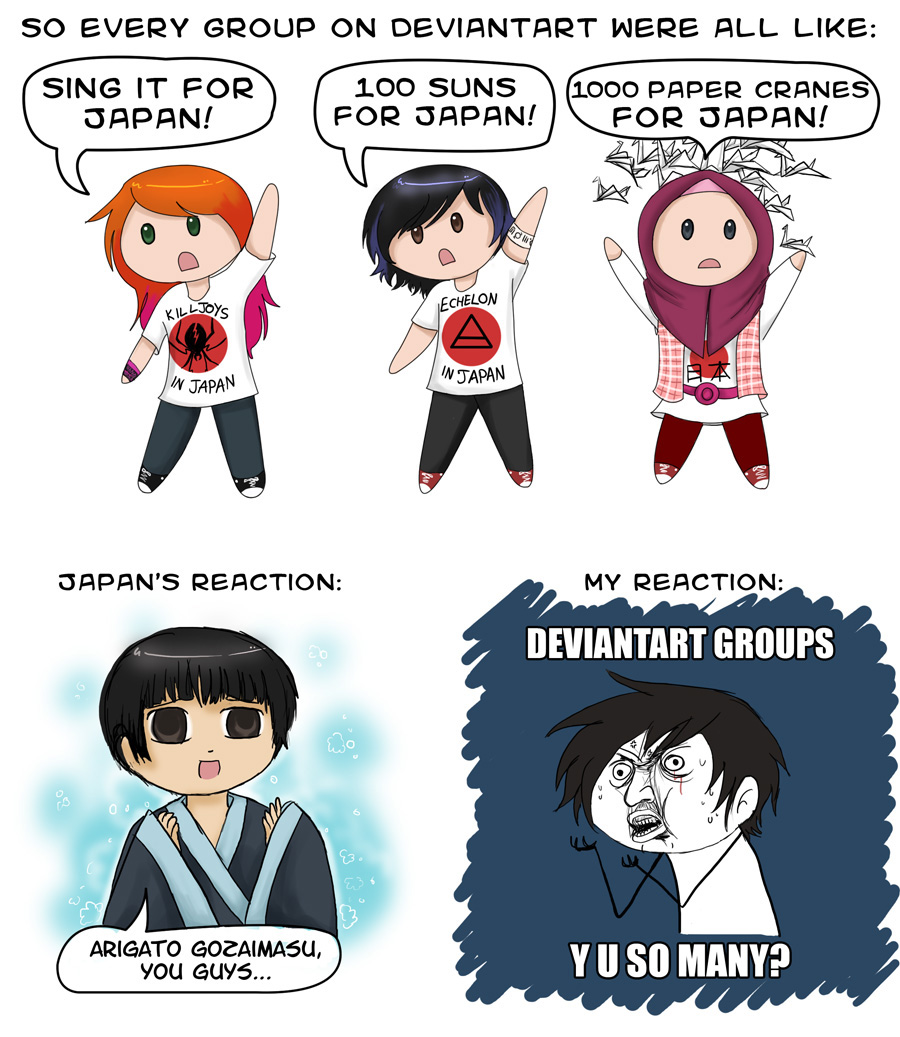 Too many groups for Japan